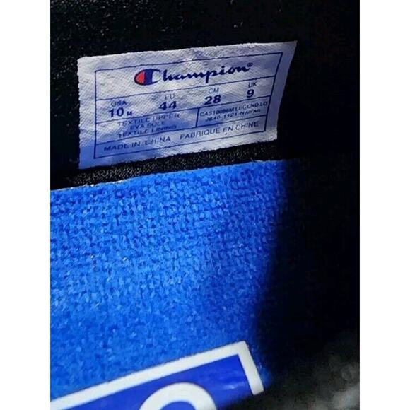 Champion Legend Lo Men's Size 10M Black/Dark Gry/Scarlet CAS10056M - Picture 2 of 8